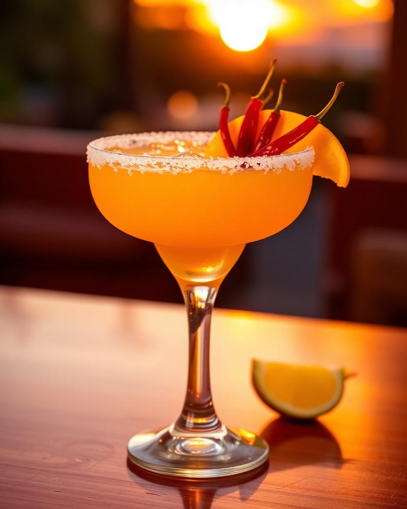 Virgin Spicy Mango Margarita